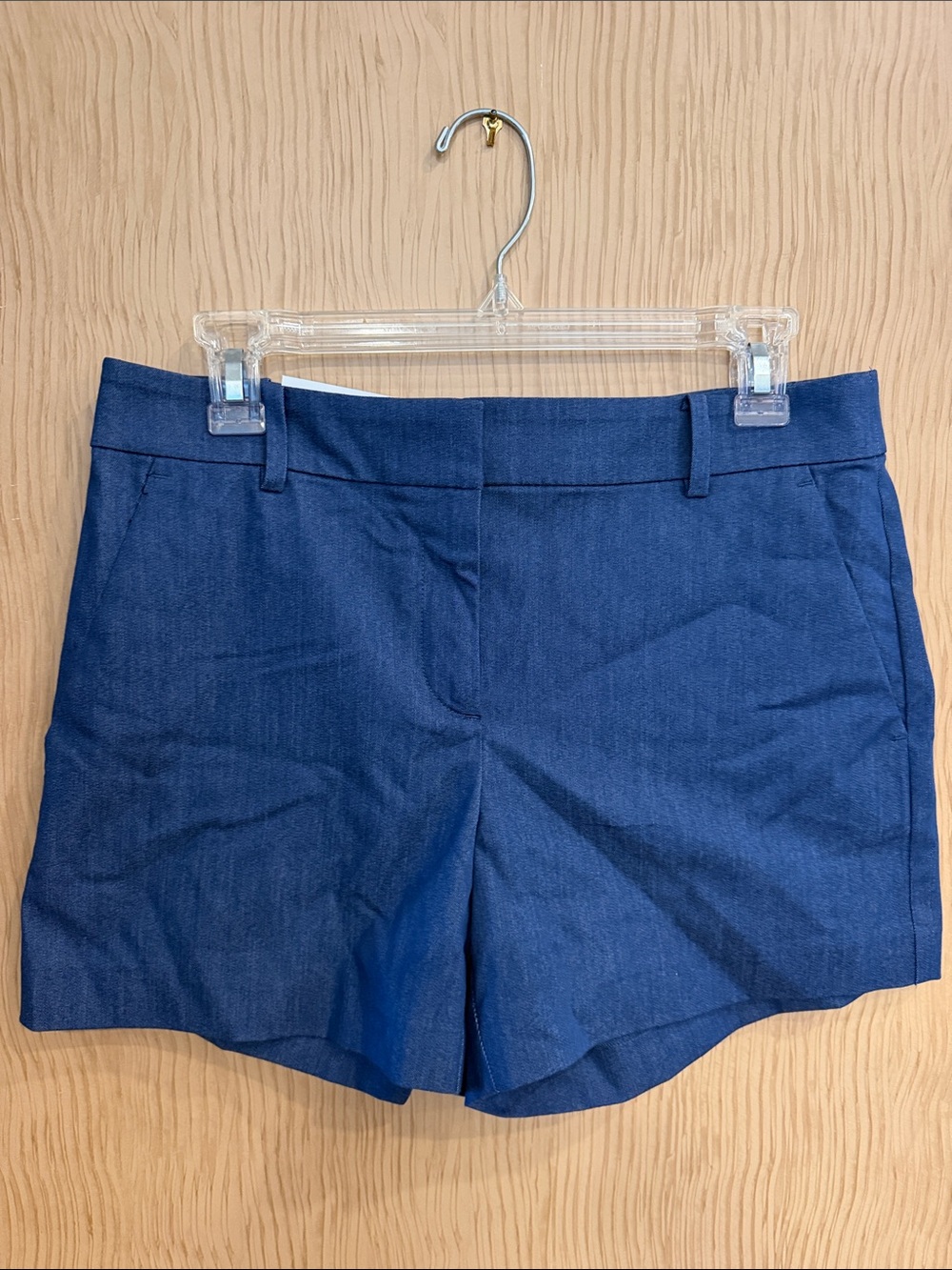 LOFT Navy Tailored Dress Shorts